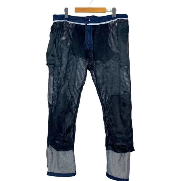 BULL-IT MEN'S Blue Indigo Dark Wash SR6 Covec Motorcycle Denim Jeans US 36R - Picture 3 of 13